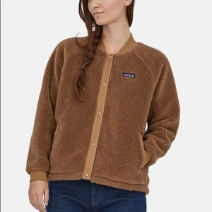 Patagonia Woolyester Pile Fleece Bomber Jacket